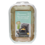 Wkłady papierowe do air fryera prostokątne 20 x 14 cm 60 sztuk