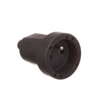 Gniazdo przenośne z uziemieniem guma IP20 16 A 250 V 5 x 5 x 8 cm