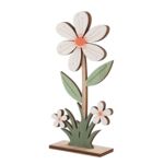 Figurka drewniana stokrotki 7,5 x 3,5 x 18 cm
