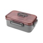 Lunchbox 22 x 14 x 8,5 cm szary