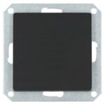 Wyłącznik schodowy czarny medium IP20 3,5 x 7 x 7 cm