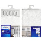 Zasłonka Prysznicowa yola 180 x 200 cm transparentna