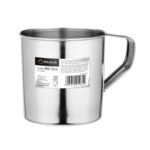 Kubek nierdzewny 10 cm srebrny