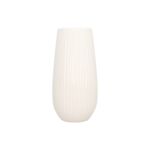 Wazon ceramiczny 12,3 x 12,3 x 25 cm biały