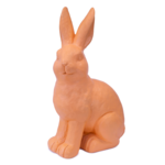 Figurka zając duży pomarańczowy 37 cm