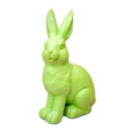 Figurka zając duży zielony 37 cm