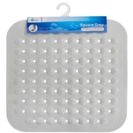 Mata antypoślizgowa Square szara 43,5 x 43,5 cm