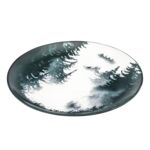 Talerz porcelanowy Secret Forest płytki 26 cm wielokolorowy