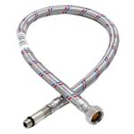 Wężyk nierdzewny 3/8" x GZ 10 mm 60 cm końcówka długa