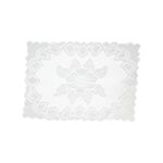 Serwetka prostokątna 32 x 45 cm biała