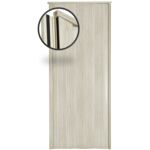 Drzwi harmonijkowe ST3AM 83 x 202,5 cm dąb alaska