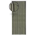 Drzwi harmonijkowe ST3AM 83 x 202,5 cm dąb rustykalny