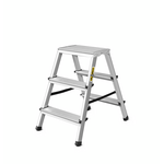 Drabina aluminiowa dwustronna 2 x 3 stopniowa Drabest