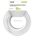 Kabel koncentryczny RG6U 5 m PCC-05 Vayox