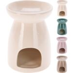 Porcelanowy kominek na olejki zapachowe 9 x 12 cm różne kolory