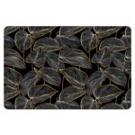 Podkładka Leafy 43,5 x 28 cm czarny