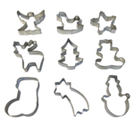 Wykrawacz do ciastek 7 x 6 cm srebrny różne wzory ZENKER