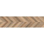 Gres szkliwiony Native Brown 30 x 120 cm 1,44m2 carvingEGEN