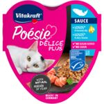 Karma mokra dla kota POESIE DELICE PLUS łosoś 85 g Vitakraft