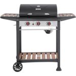 Grill gazowy z pokrywą Natori 3 palniki 9 kW YATO