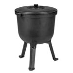 Kociołek żeliwny z pokrywą 8 l Mirpol