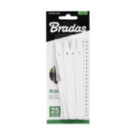 Etykieta do roślin 15 x 1,5 cm 25 sztuk Bradas