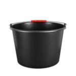 Wiadro budowlane z uchwytem 12 l czarne