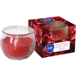 Świeca zapachowa w szkle SN69-420 18 h zmysłowe kwiaty Bispol