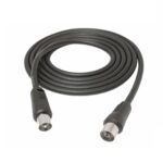 Kabel antenowy tv-video 1,5 m czarny (LB0158) VA0214-1,5 Vayox