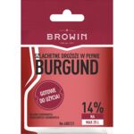 Drożdże winiarskie Burgund bez namnażania 20 ml Browin