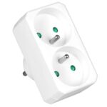 Rozgałęźnik sieciowy dwu gniazdowy z uziemieniem 3500 W 230 V VA0131 Vayox