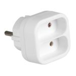 Rozgałęźnik sieciowy 2 x płaskie 3500 W 230 V VA0134 Vayox