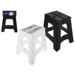 Taboret alex II 39,5 cm biało-czarny 60247