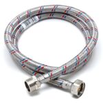 Wężyk nierdzewny 1/2" x 3/8" 30 cm wz