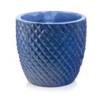 Donica ceramiczna mrozoodporna 24 cm kobalt