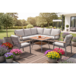 Zestaw mebli Calisto jasnoszary