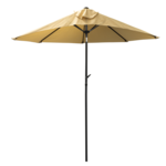 Półparasol 270 cm kremowy