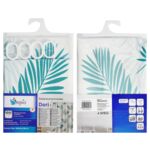 Zasłonka prysznicowa Dori 180 x 200 cm szara