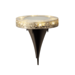 Reflektor solarny LED szklany śr.11,5 x 13 cm