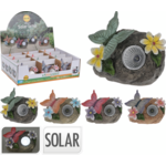 Lampka solarna motyl ProGarden 10 cm różne kolory