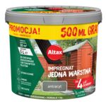 Impregnat Jedna Warstwa 4 lata antracyt 5 l Altax