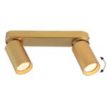 Lampa sufitowa Mirina GU10 2xmax5W L26 cm złoty