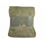 Narzuta w palmy 170 x 130 cm zielona