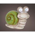 Dekoracja solarna LED ślimak