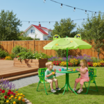 Zestaw mebli dziecięcych ogrodowych żabka