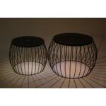 Zestaw stolików z panelem solarnym