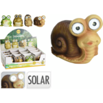 Lampka solarna w śmieszne zwierzątka