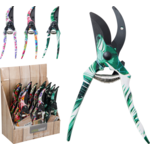 Sekator ogrodowy żelazny z nadrukiem 3 wzory