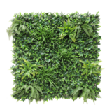 Panel zielony 100 x 100 cm mix liści zielonych