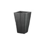 Doniczka Capri Wood wys. 55 cm antracytowa